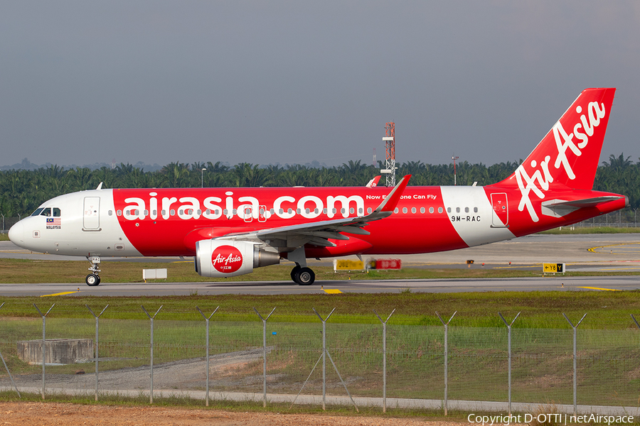 AirAsia Airbus A320-216 (9M-RAC) | Photo 282974