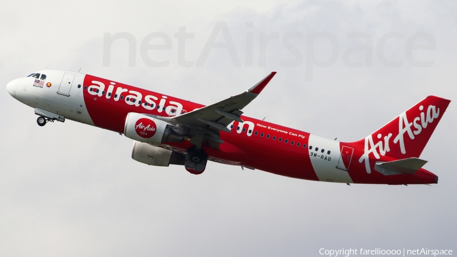 AirAsia Airbus A320-216 (9M-RAO) | Photo 517364