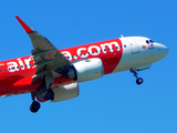 AirAsia Airbus A320-251N (9M-RAQ) at  Bandung - Husein Sastranegara International, Indonesia