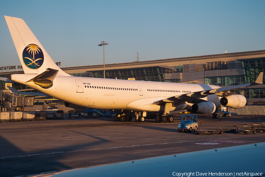 AirAsia X (Saudi Arabian) Airbus A340-313X (9M-XAB) | Photo 33264