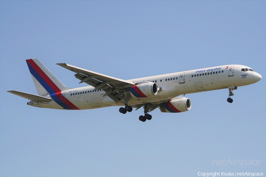 Nepal Airlines Boeing 757-2F8 (9N-ACA) | Photo 552419