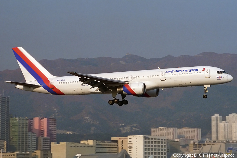 Royal Nepal Airlines Boeing 757-2F8 (9N-ACA) | Photo 168820
