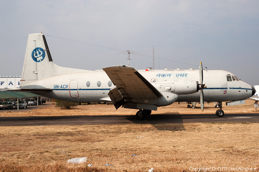 Necon Air Hawker Siddeley HS.748-256 Series 2A (9N-ACP) | Photo 205279