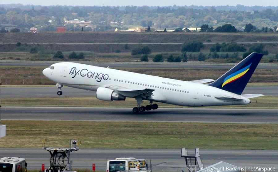 flyCongo Boeing 767-266(ER) (9Q-CPD) | Photo 319249