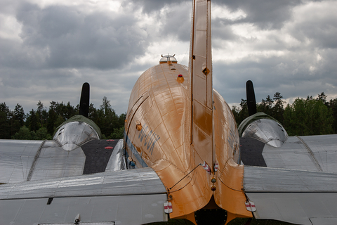 (Private) Douglas C-47B Skytrain (Dakota 4) (9Q-CUK) at  Vallentuna, Sweden