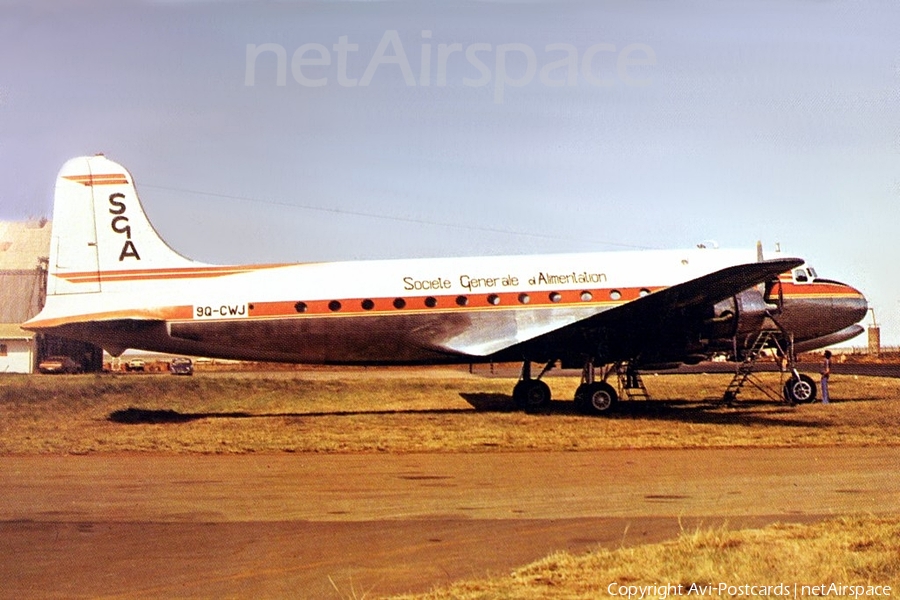 Société Générale d'Alimentation Douglas DC-4-1009 (9Q-CWJ) | Photo 91334