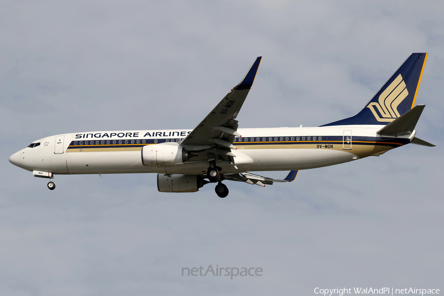 Singapore Airlines Boeing 737-8SA (9V-MGN) | Photo 614303