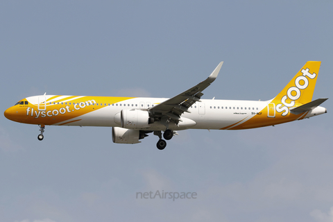 Scoot Airbus A321-271NX (9V-NCF) at  Singapore - Changi, Singapore