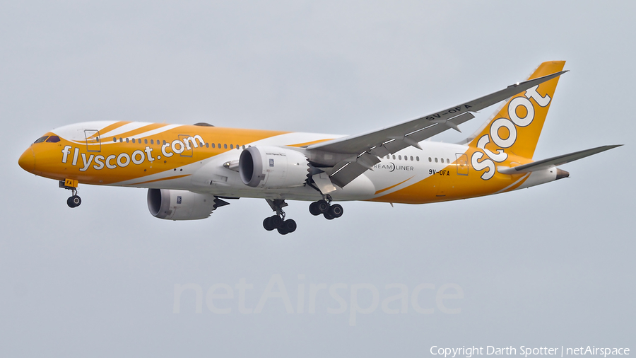 Scoot Boeing 787-8 Dreamliner (9V-OFA) | Photo 307582