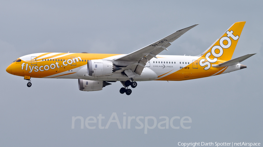 Scoot Boeing 787-8 Dreamliner (9V-OFD) | Photo 307583