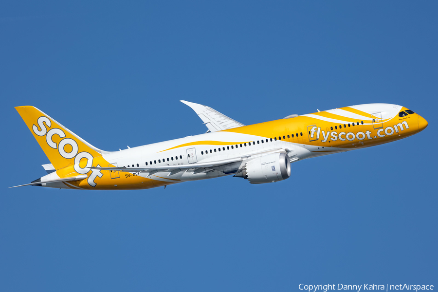 Scoot Boeing 787-8 Dreamliner (9V-OFI) | Photo 475194