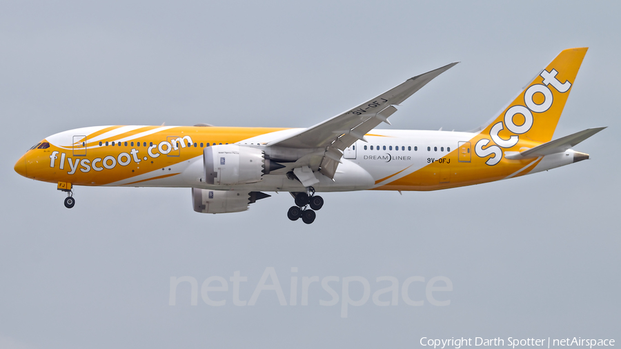 Scoot Boeing 787-8 Dreamliner (9V-OFJ) | Photo 307586