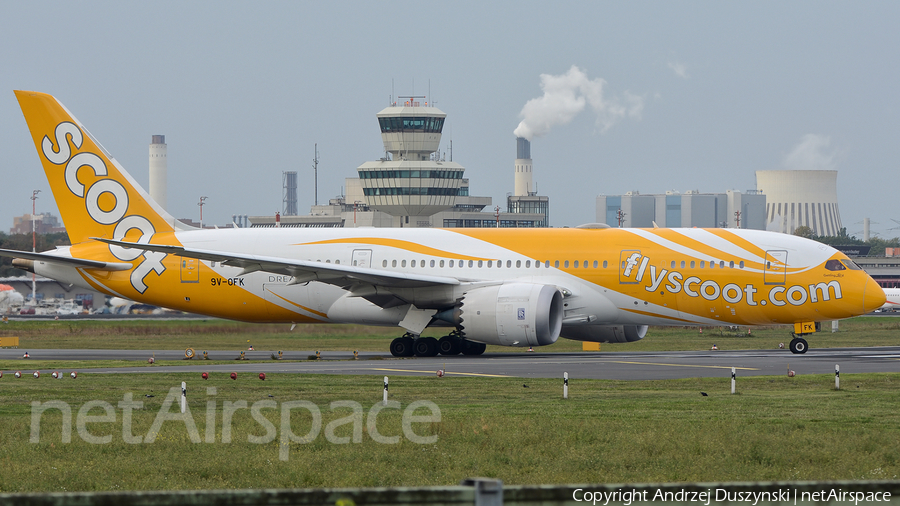 Scoot Boeing 787-8 Dreamliner (9V-OFK) | Photo 353053