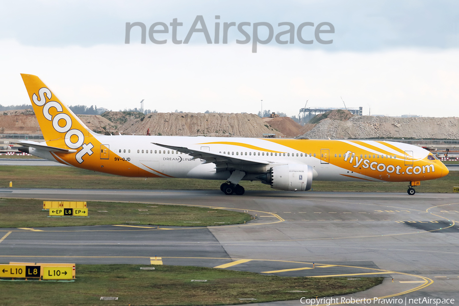 Scoot Boeing 787-9 Dreamliner (9V-OJD) | Photo 391074