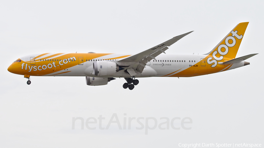 Scoot Boeing 787-9 Dreamliner (9V-OJH) | Photo 307589