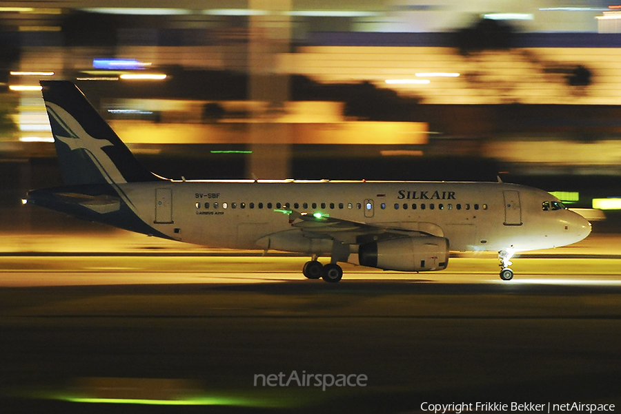 SilkAir Airbus A319-132 (9V-SBF) | Photo 22700
