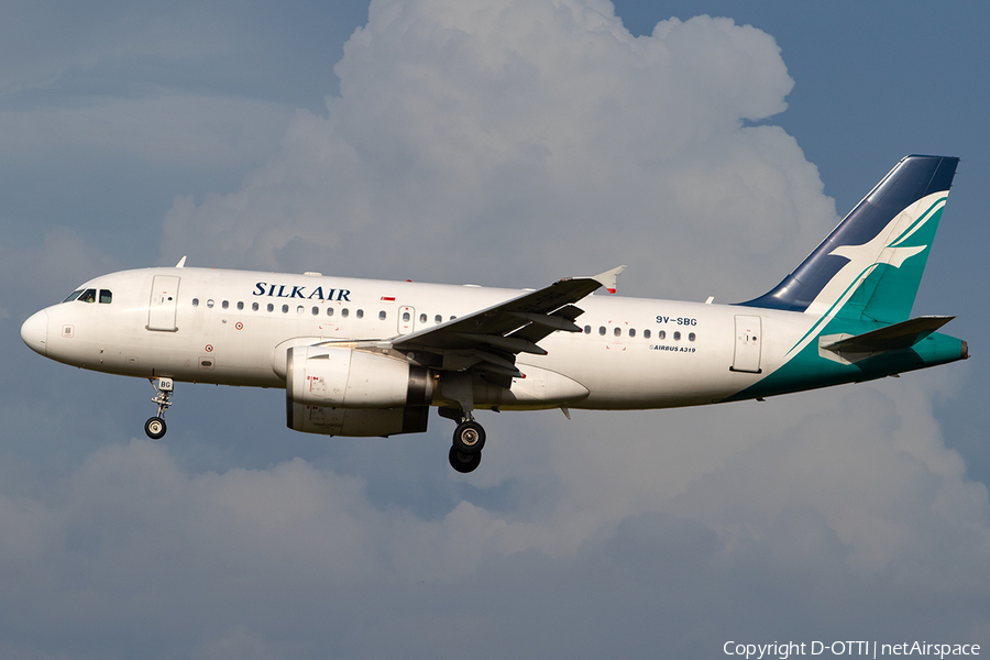 SilkAir Airbus A319-133 (9V-SBG) | Photo 283552