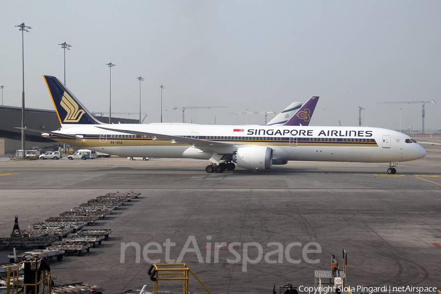 Singapore Airlines Boeing 787-10 Dreamliner (9V-SCA) | Photo 360480