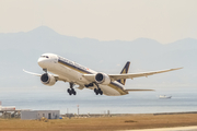 Singapore Airlines Boeing 787-10 Dreamliner (9V-SCA) at  Osaka - Kansai International, Japan