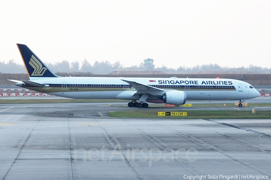 Singapore Airlines Boeing 787-10 Dreamliner (9V-SCA) | Photo 357561