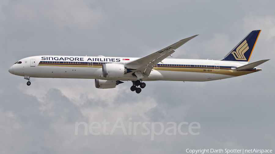 Singapore Airlines Boeing 787-10 Dreamliner (9V-SCH) | Photo 310941