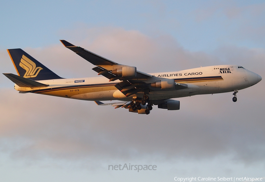 Singapore Airlines Cargo Boeing 747-412F (9V-SFB) | Photo 92663