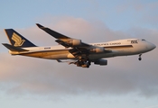 Singapore Airlines Cargo Boeing 747-412F (9V-SFB) at  London - Heathrow, United Kingdom