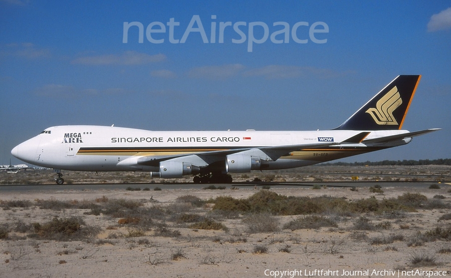 Singapore Airlines Cargo Boeing 747-412F (9V-SFD) | Photo 396335