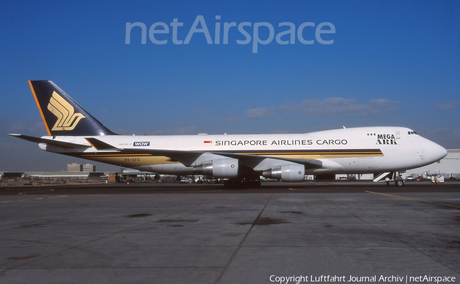 Singapore Airlines Cargo Boeing 747-412F (9V-SFD) | Photo 410242