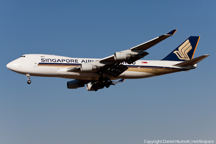 Singapore Airlines Cargo Boeing 747-412F (9V-SFG) | Photo 443980
