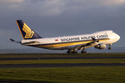 Singapore Airlines Cargo Boeing 747-412F (9V-SFI) at  Auckland - International, New Zealand