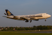 Singapore Airlines Cargo Boeing 747-412F (9V-SFI) at  Brussels - International, Belgium