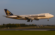 Singapore Airlines Cargo Boeing 747-412F (9V-SFI) at  Brussels - International, Belgium