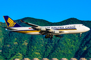 Singapore Airlines Cargo Boeing 747-412F (9V-SFI) at  Hong Kong - Chek Lap Kok International, Hong Kong