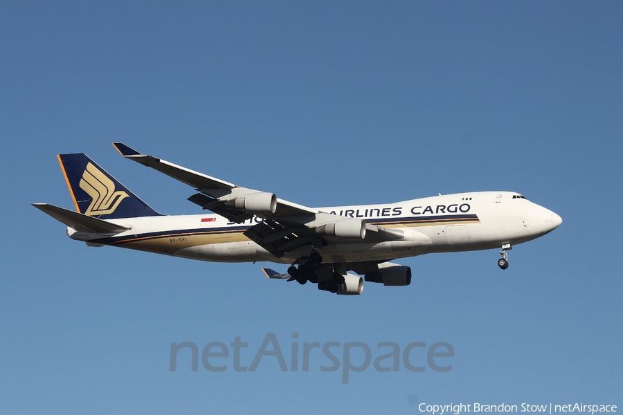 Singapore Airlines Cargo Boeing 747-412F (9V-SFI) | Photo 363348