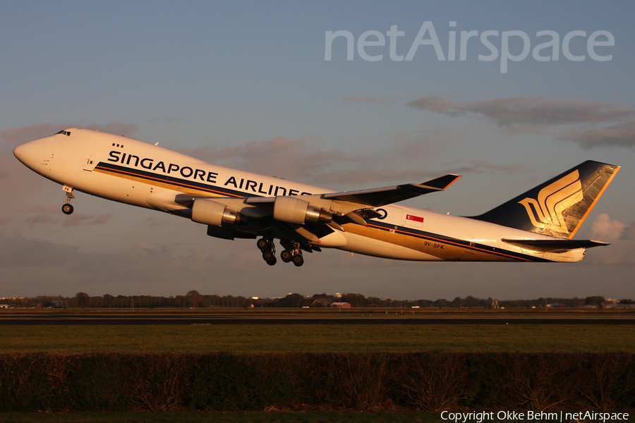Singapore Airlines Cargo Boeing 747-412F (9V-SFK) | Photo 246468