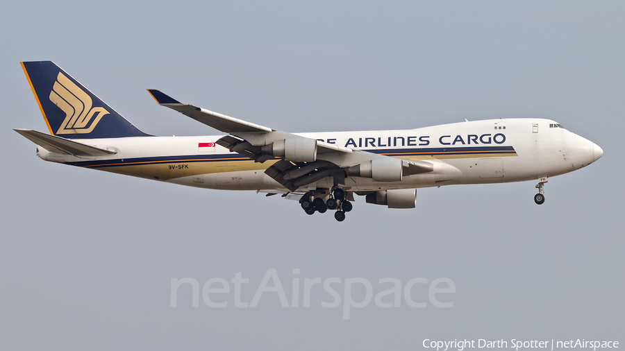Singapore Airlines Cargo Boeing 747-412F (9V-SFK) | Photo 313215