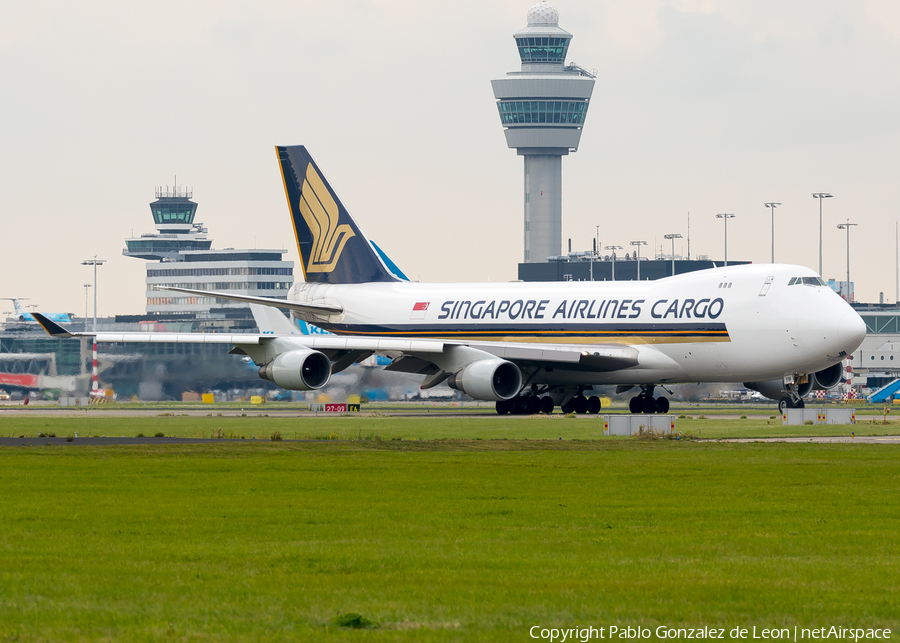 Singapore Airlines Cargo Boeing 747-412F (9V-SFM) | Photo 350111