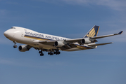 Singapore Airlines Cargo Boeing 747-412F (9V-SFM) at  Brussels - International, Belgium