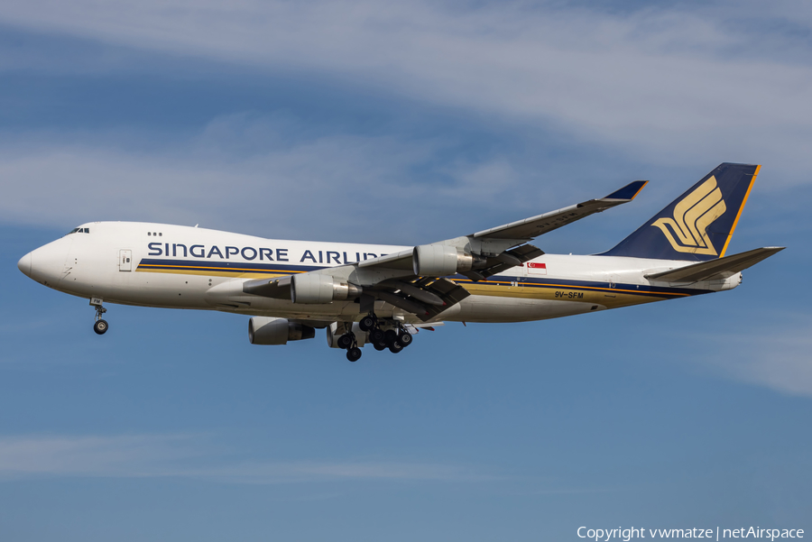 Singapore Airlines Cargo Boeing 747-412F (9V-SFM) | Photo 521990
