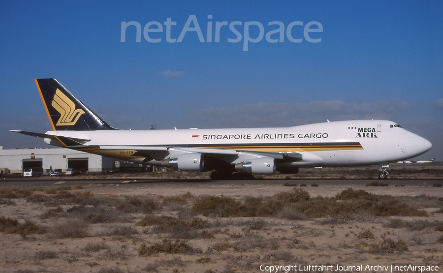 Singapore Airlines Cargo Boeing 747-412F (9V-SFM) | Photo 410054