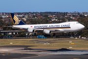 Singapore Airlines Cargo Boeing 747-412F (9V-SFM) at  Sydney - Kingsford Smith International, Australia