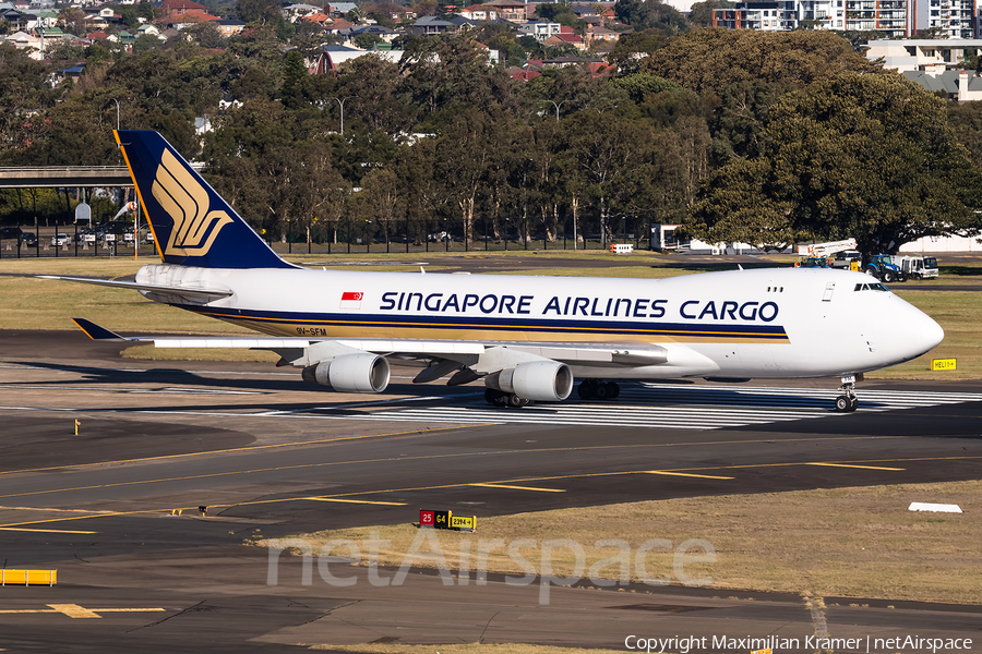 Singapore Airlines Cargo Boeing 747-412F (9V-SFM) | Photo 390915