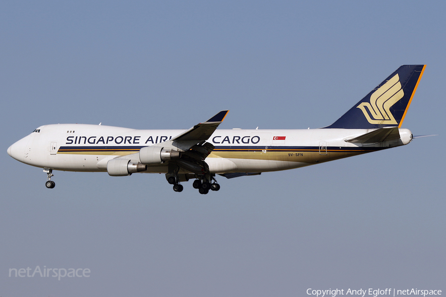 Singapore Airlines Cargo Boeing 747-412F (9V-SFN) | Photo 198245