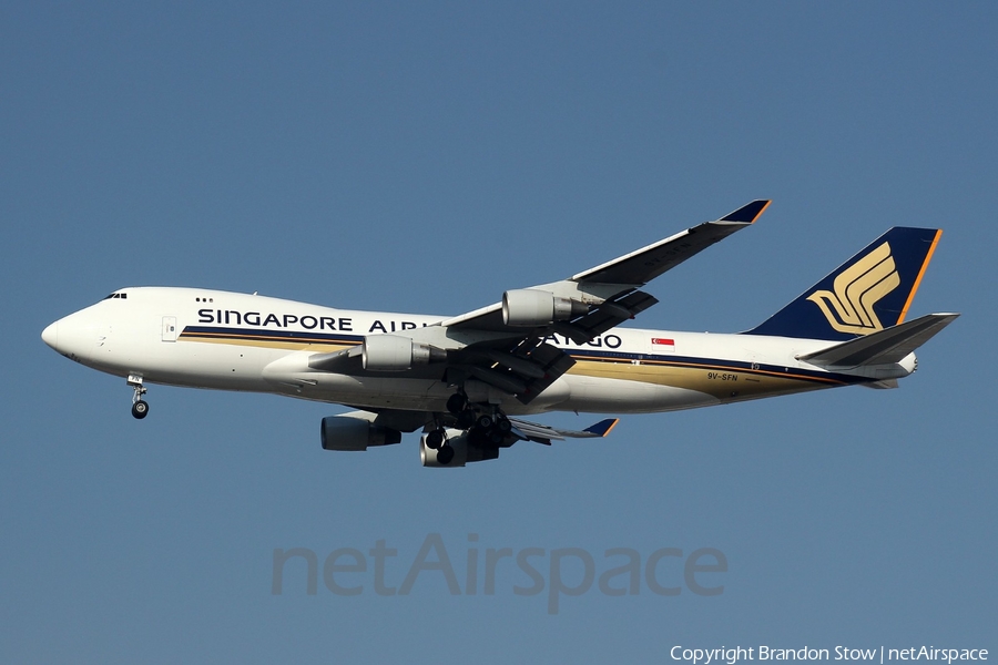 Singapore Airlines Cargo Boeing 747-412F (9V-SFN) | Photo 321278