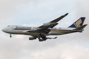 Singapore Airlines Cargo Boeing 747-412F (9V-SFN) at  London - Heathrow, United Kingdom