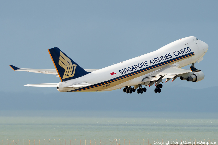 Singapore Airlines Cargo Boeing 747-412F (9V-SFO) | Photo 173744