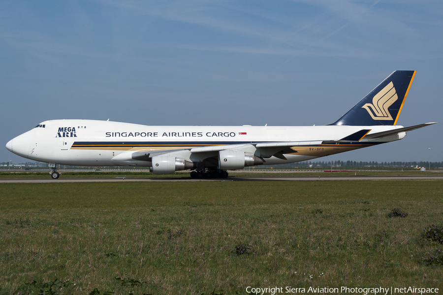 Singapore Airlines Cargo Boeing 747-412F (9V-SFO) | Photo 383410