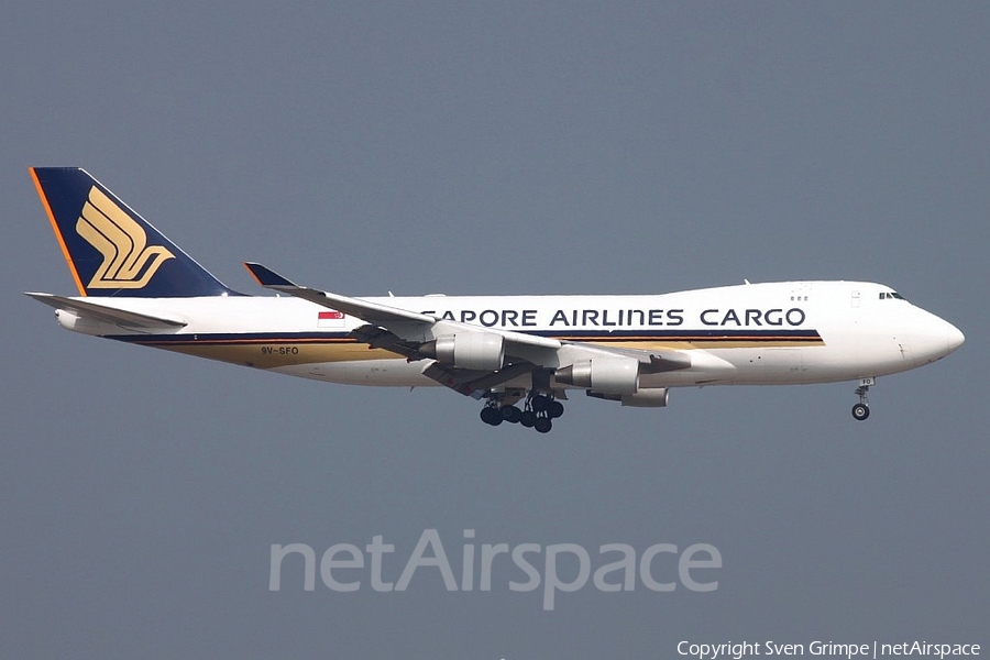 Singapore Airlines Cargo Boeing 747-412F (9V-SFO) | Photo 11553