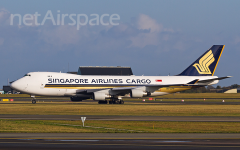 Singapore Airlines Cargo Boeing 747-412F (9V-SFP) at  Copenhagen - Kastrup, Denmark